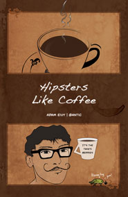 Hipsters Like Coffee 1x3